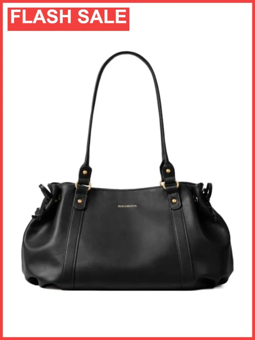 Large Slouchy Hobo Shoulder Bag Vegan Leather Drawstring Tote for Women